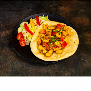 Chicken Chat Puri